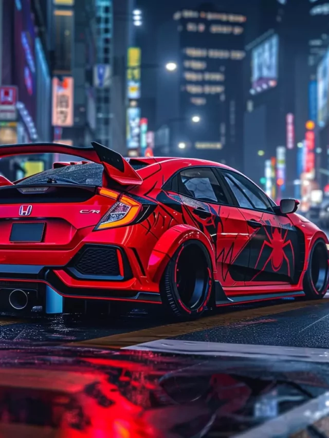 Civic Spider Man Um Redesign Pico Do Sedan Da Honda Planet Cars