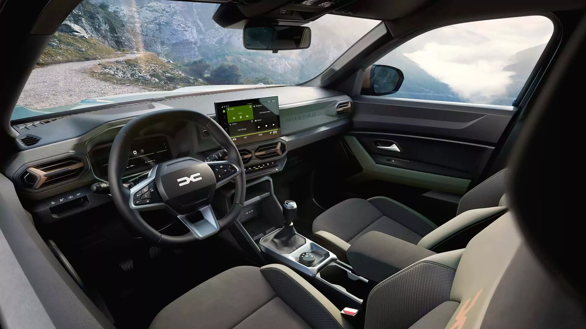 Interior do novo Duster 2024 / Foto: Dacia