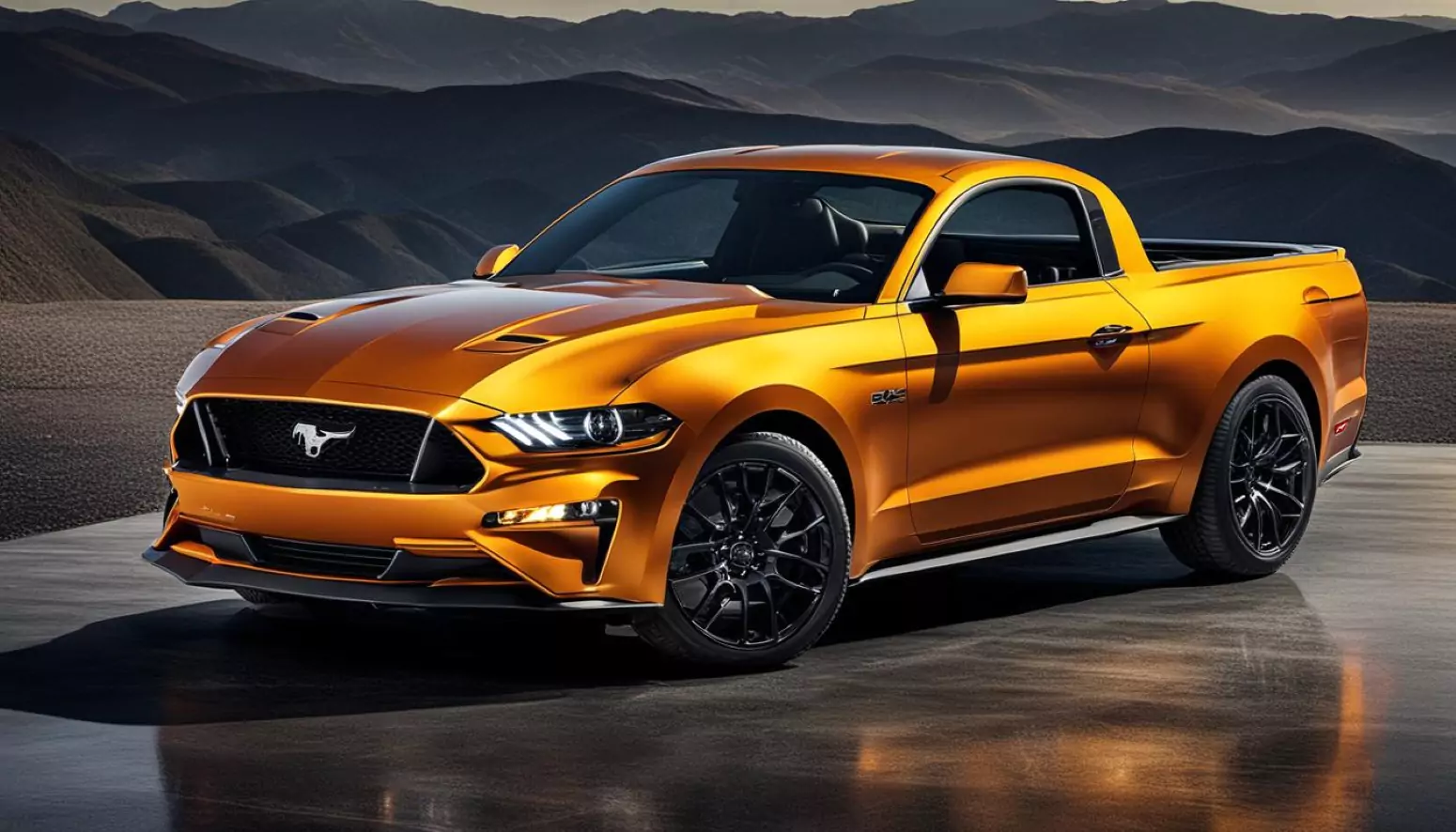 Ford Mustang Pickup Concept / Foto: Planet Cars