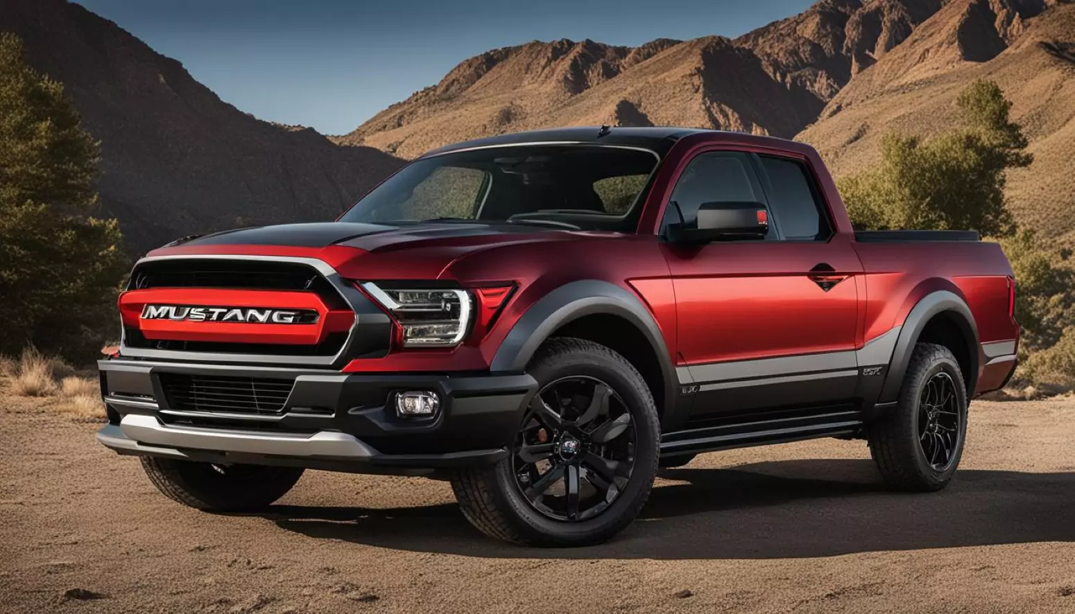 Ford Mustang Pickup Concept / Foto: Planet Cars