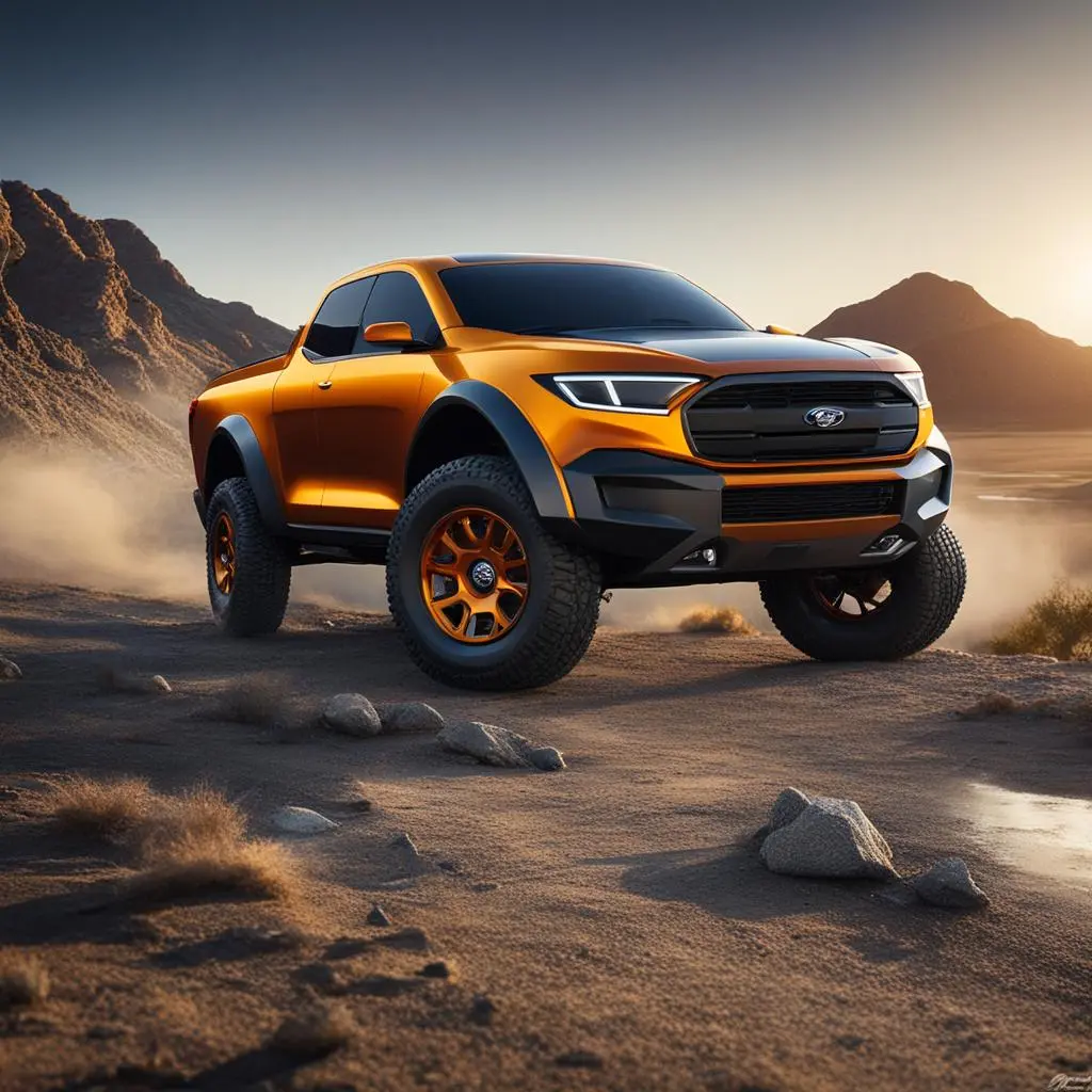 Novo Ford Escort Pickup 2025 / Foto: Planet Cars