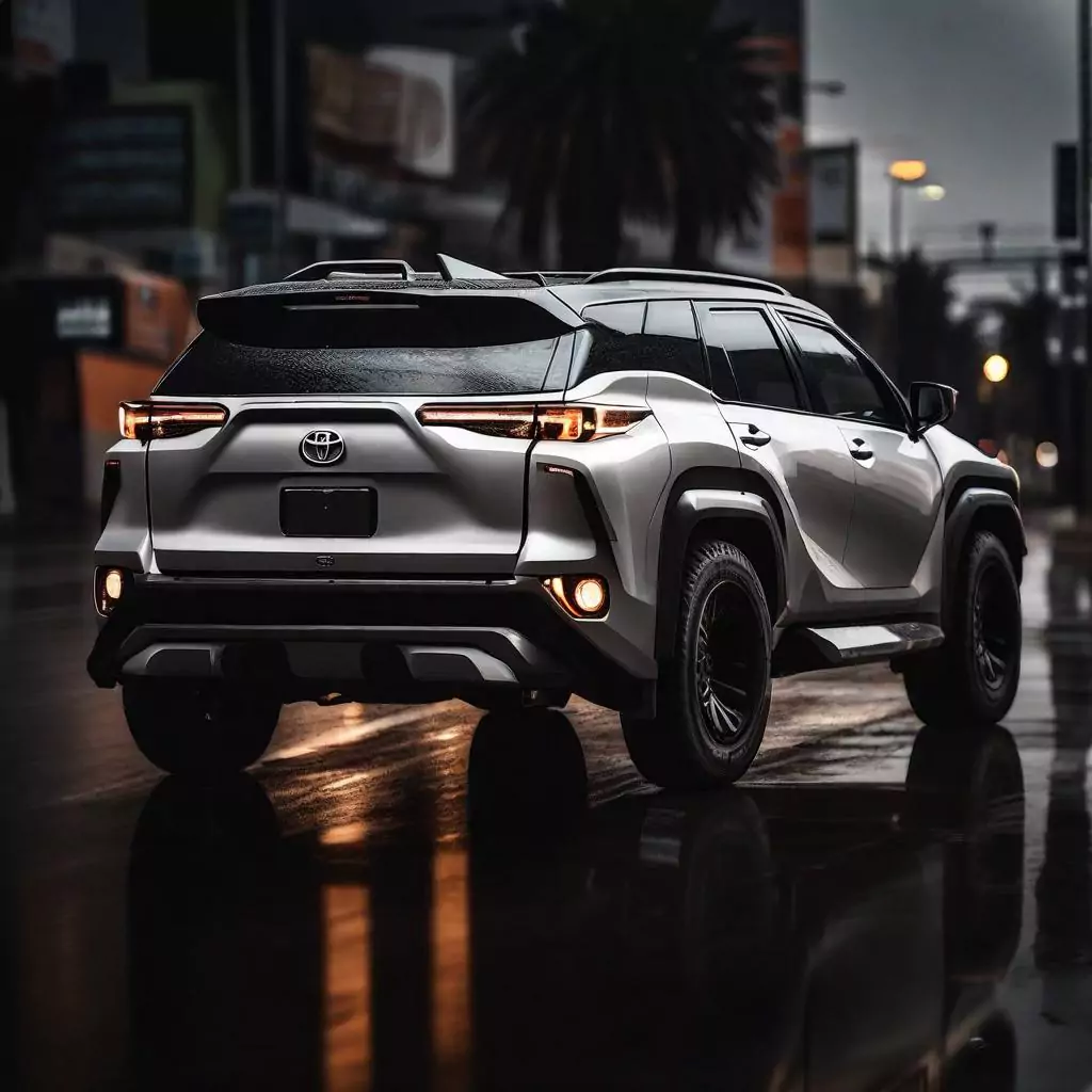 Proposta de design para a nova Toyota SW4 2025