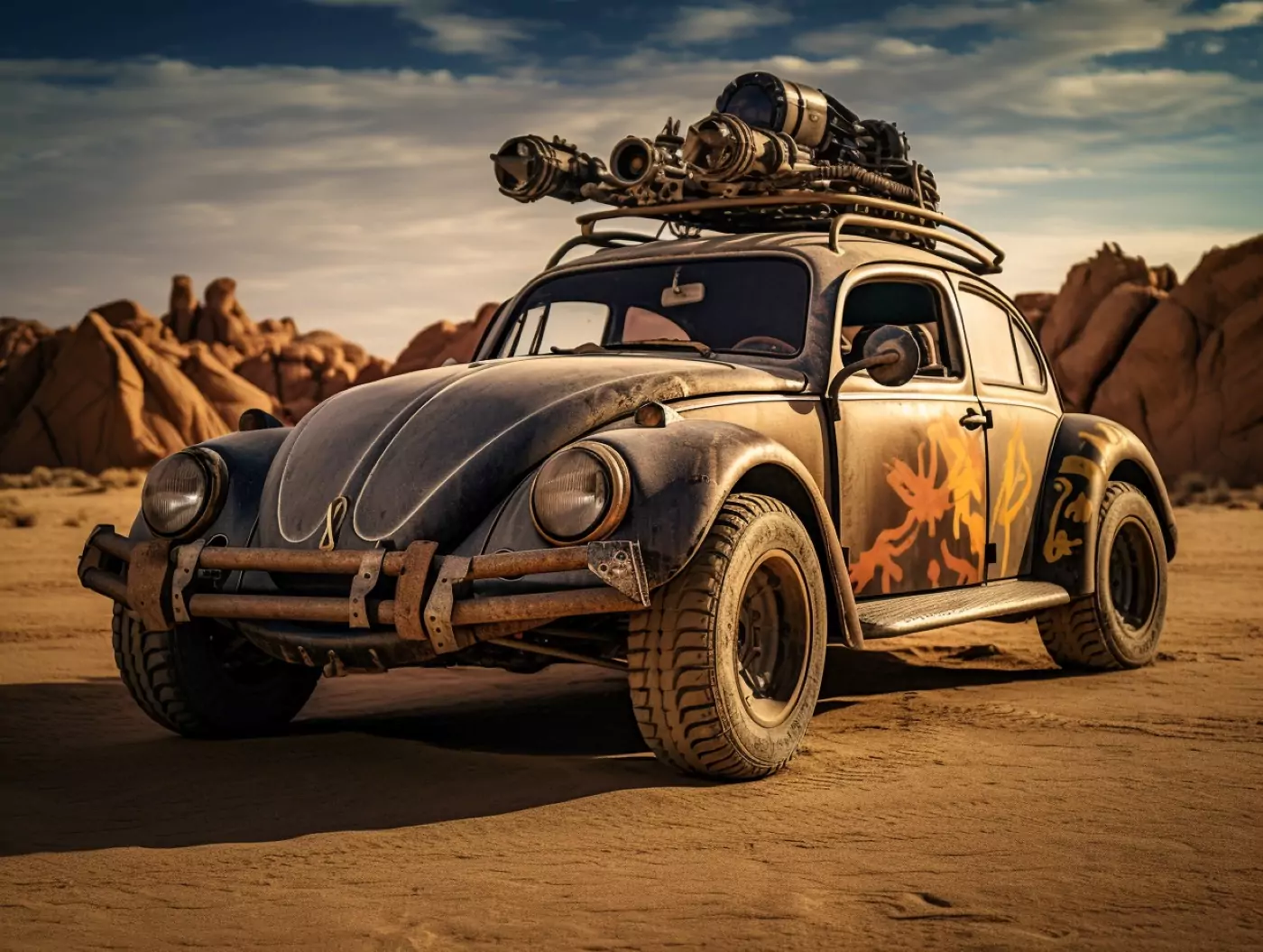 VW Fusca Mad Max