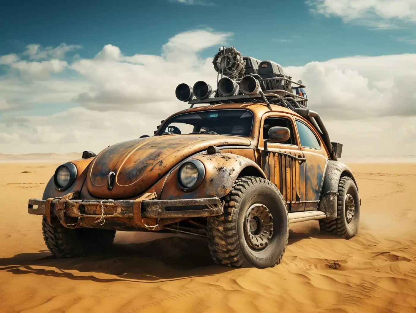 VW Fusca Mad Max