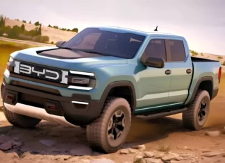 Nova Pickup BYD chega em 2025: O que podemos esperar? Nova Pickup BYD Concept / Foto Projeção: Planet Cars