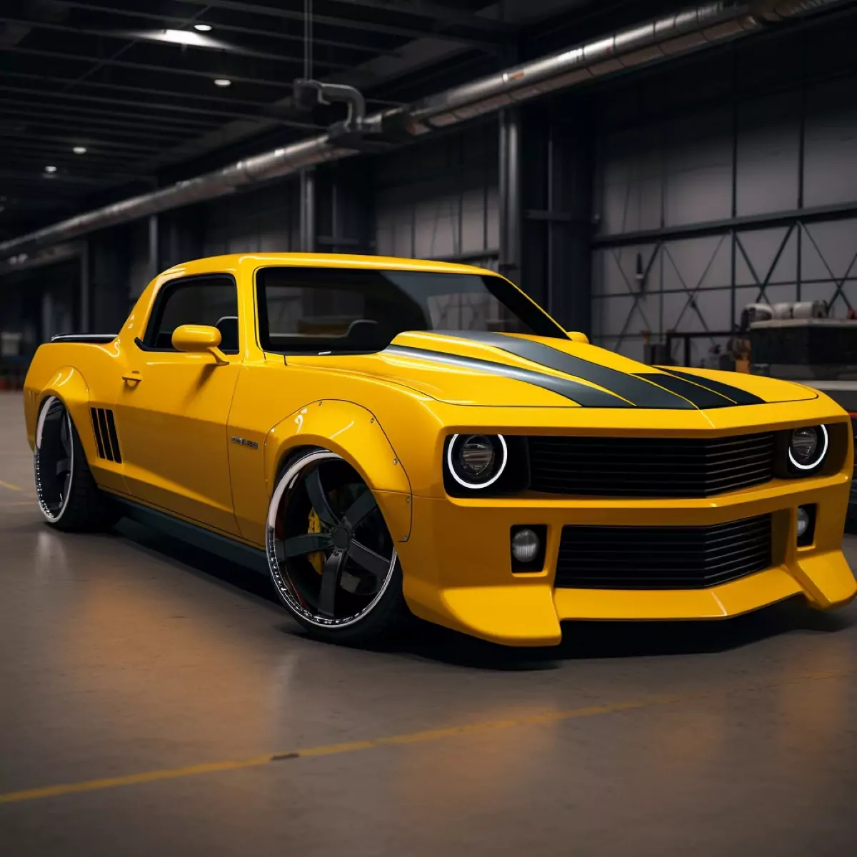 Chevy Camaro Pickup / Foto: Planet Cars