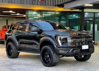 A fantástica versão do Everest que fez o SUV subir de patamar Ford Everest Raptor / Foto: AMP Tires