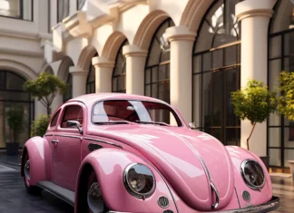 Rosa Luxuriante: A Magia Perene de Um VW Fusca Personalizado Rosa Luxuriante: VW Fusca Concept / Foto: Planet Cars