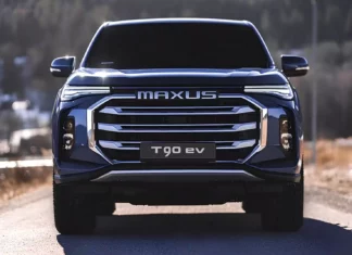 Com preço de Toro, Pickup Maxus T90 se aproxima do Brasil Pickup Maxus T90 Versão EV 2024 / Foto: Maxus
