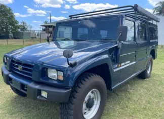 Mega Cruiser: O Hummer gigante da Toyota que nunca chegou ao Brasil Toyota Mega Cruiser 1996 / Foto: Los Duros