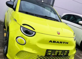Novo Fiat 500e Abarth deve chegar ao Brasil antes de Julho Fiat 500e Abarth / Foto: Fiat