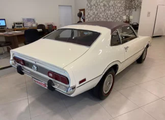 Ford Maverick LDO V8 1978 em estado de 0km ainda encanta Foto: Reginaldo de Campinas