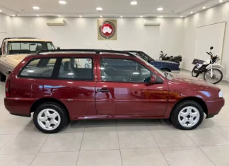 28 anos depois, Parati GLSi 2000 ainda preserva originalidade VW Parati GLSi 1996 / Foto: Reginaldo de Campinas