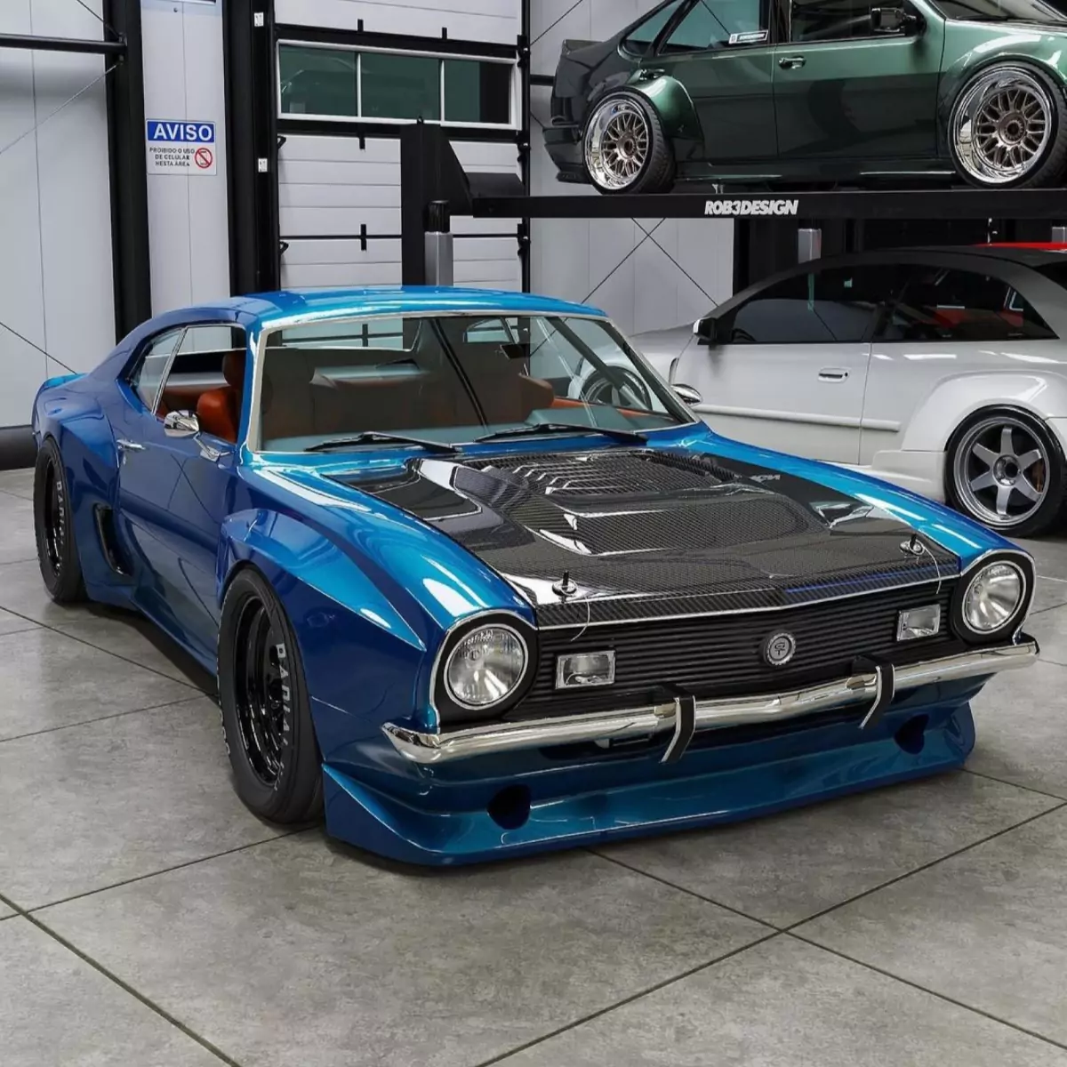 Real ou Digital? Ford Maverick V8 ganha projeto fenomenal