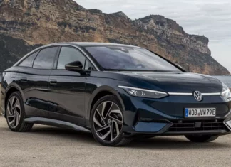 Novo Sedan VW ID.7 2025 impressiona com seus 335 cv VW ID.7 2025 / Foto: Volkswagen