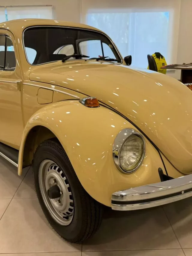 Intacto por décadas: VW Fusca dos anos 80 segue 0km