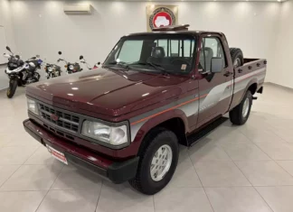 Um Chevy D-20 1996 e seus 13 mil km rodados Chevrolet D-20 / Foto: Reginaldo de Campinas