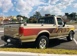 Uma Clássica Ford F-1000 1994 e Sua Conservação Invejável Ford F-1000 1994 / Foto: Julio Raridades