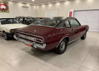 Estado de 0km: Maverick Super Luxo 1974 brilha em 2024 Ford Maverick Super Luxo / Foto: Reginaldo de Campinas