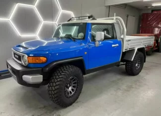 Pickup Bandeirante? FJ Cruiser ganha versão com caçamba Pickup Bandeirante / FJ Cruiser / Foto: Tinman Fabrications