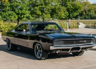 Os 8 Muscle Cars Mais Imponentes do Século Passado Dodge Charger 1968 Foto: Bring a Trailer