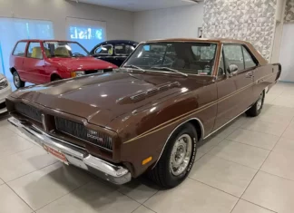 47 anos depois, Charger RT 1977 segue em estado de 0km Dodge Charger RT 1977 / Foto: Reginaldo de Campinas
