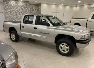 Guardada por 23 anos, Dodge Dakota segue em estado de 0km Dodge Dakota 2001 / Foto: Reginaldo de Campinas
