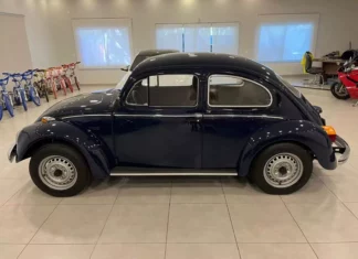 Um Clássico VW Fusca Azul 0km e Seu Estado Imaculado VW Fusca 1986 / Foto: Reginaldo de Campinas