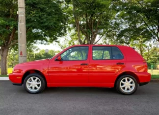 Na Garagem por 29 anos: Golf GLX Segue Intacto em 2024 Golf GLX 1995 / Foto: Reginaldo de Campinas