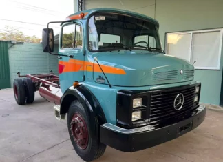Clássico Caminhão Mercedes 1114 ano 1987 segue 0km Mercedes 1114 / Foto: Reginaldo de Campinas