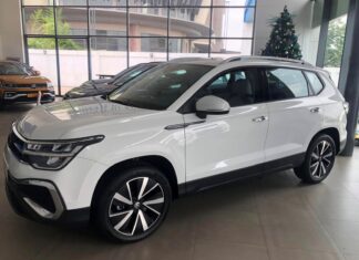 Imponente: Novo VW Taos 2025 Fica Mais Tecnológico O novo Taos deve chegar em 2025 / Foto: VW