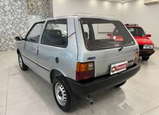 33 anos depois, Fiat Uno Brio 1991 segue original de fábrica Fiat Uno Brio 1991 / Foto: Reginaldo de Campinas