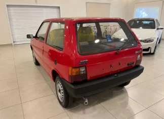Ainda 0Km: Fiat Uno é guardado por 33 anos em Garagem Fiat Uno 1991 / Foto: Reginaldo de Campinas