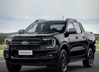 Chega em 2025: Ford Ranger Black traz nova pegada Ford Ranger Black Foto Projeção: João Kleber/Canal Carros