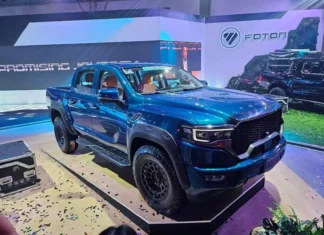 A Caminho do Brasil, Nova Pickup da Foton impacta com design Pickup Tunland V9 / Imagem: Foton