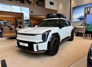 A caminho do Brasil, novo Kia EV9 impacta com qualidades Kia EV9 / Foto: Kia