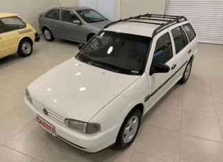 Rara VW Parati 1998 Registra Apenas 1.700 km Rodados Parati 1998 / Foto: Reginaldo de Campinas