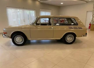 Rara VW Variant 1971 é encontrada em estado de 0km Foto: Reginaldo de Campinas