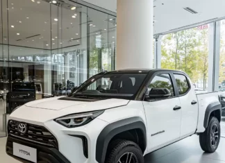 Yaris Cross Pickup: Uma visão do futuro com proposta de design Yaris Cross Pickup Concpet / Foto Projeção: Planet Cars