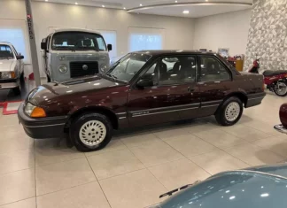 Intacto por 32 anos, Chevy Monza 1992 preserva originalidade Chevy Monza 1992 / Foto: Reginaldo de Campinas