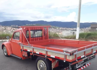 Mini Caminhão? Brasileiro transforma VW Fusca em Utilitário dos Sonhos