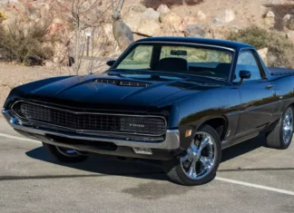 Pickup dos Sonhos? Ford Ranchero GT 1970 impacta com motor V8