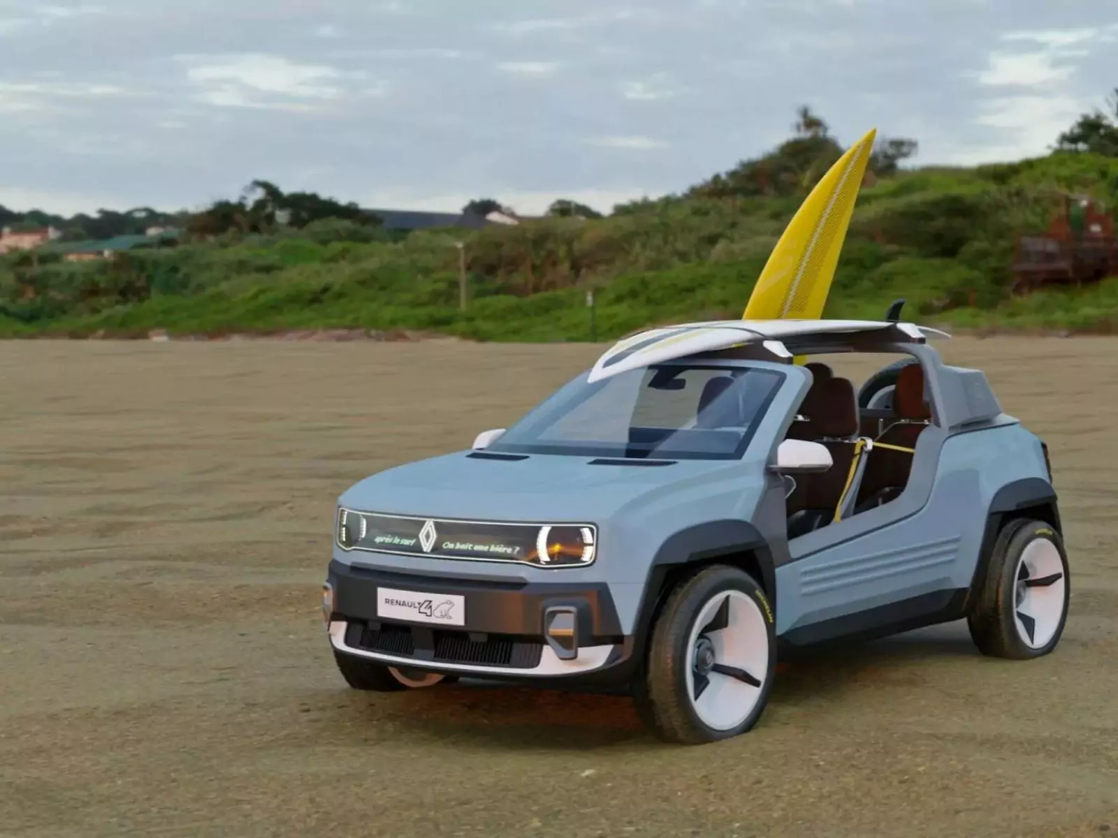 Renault 4 E-Tech 2025 / Foto: Maltese Design