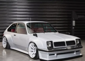 King Drift: Clássico Chevy Chevette renasce em projeto de design