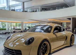 Novo VW Fusca 911 Turbo Beige: A Fusão Épica de Estilos