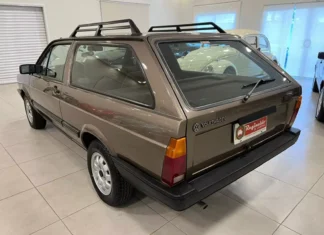 Original e 0km em pleno 2025? VW Parati GL 1988 Encanta Colecionadores
