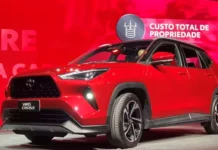 Parte de R$ 161.390: Novo Toyota Yaris Cross estreia no Brasil com versão híbrida flex