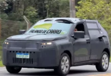 Novo Fiat Argo 2027: flagra revela detalhes do carro