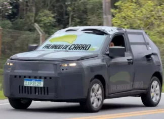 Novo Fiat Argo 2027: flagra revela detalhes do carro