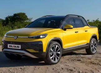 Fiat Toro que se cuide: nova pickup da VW surge em projeção com motor turbo híbrido